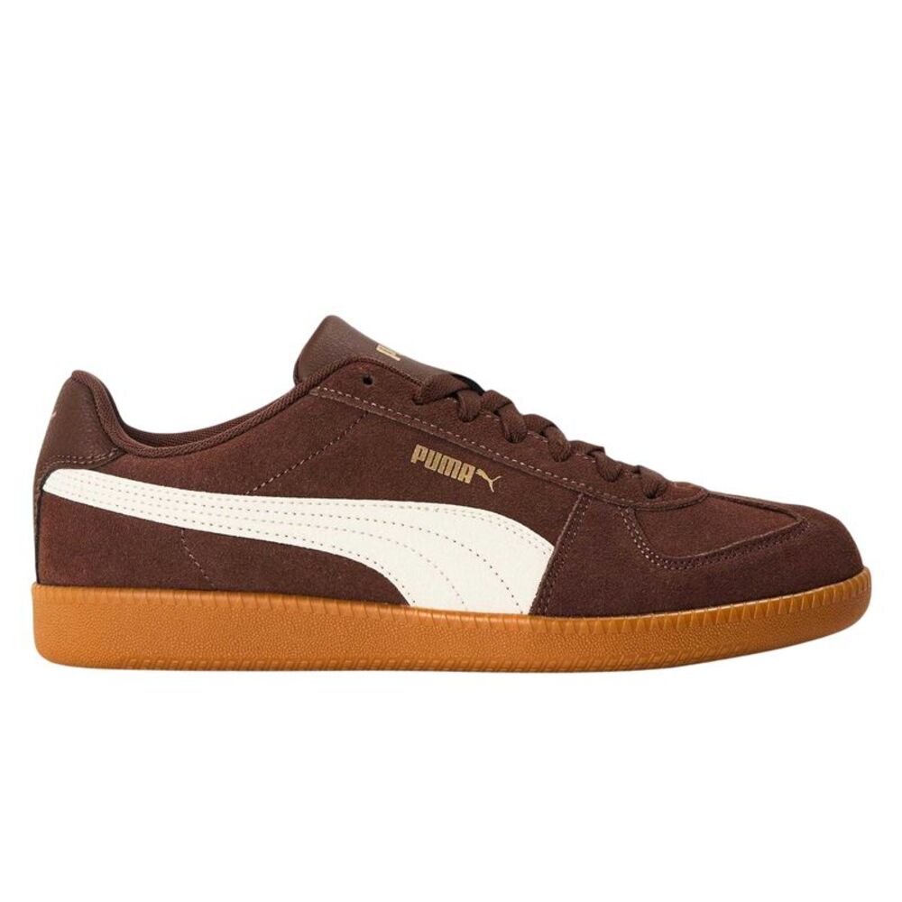 Puma Mens Club Suede Sneakers / Brown/White/Gum